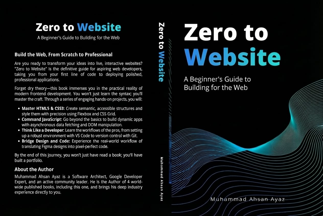 I'm making "Zero to Website" free — for a limited time