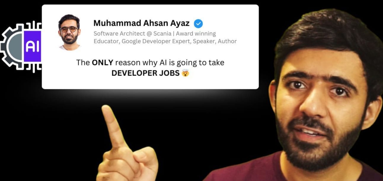 The ONLY reason why AI might replace developer jobs 💡 