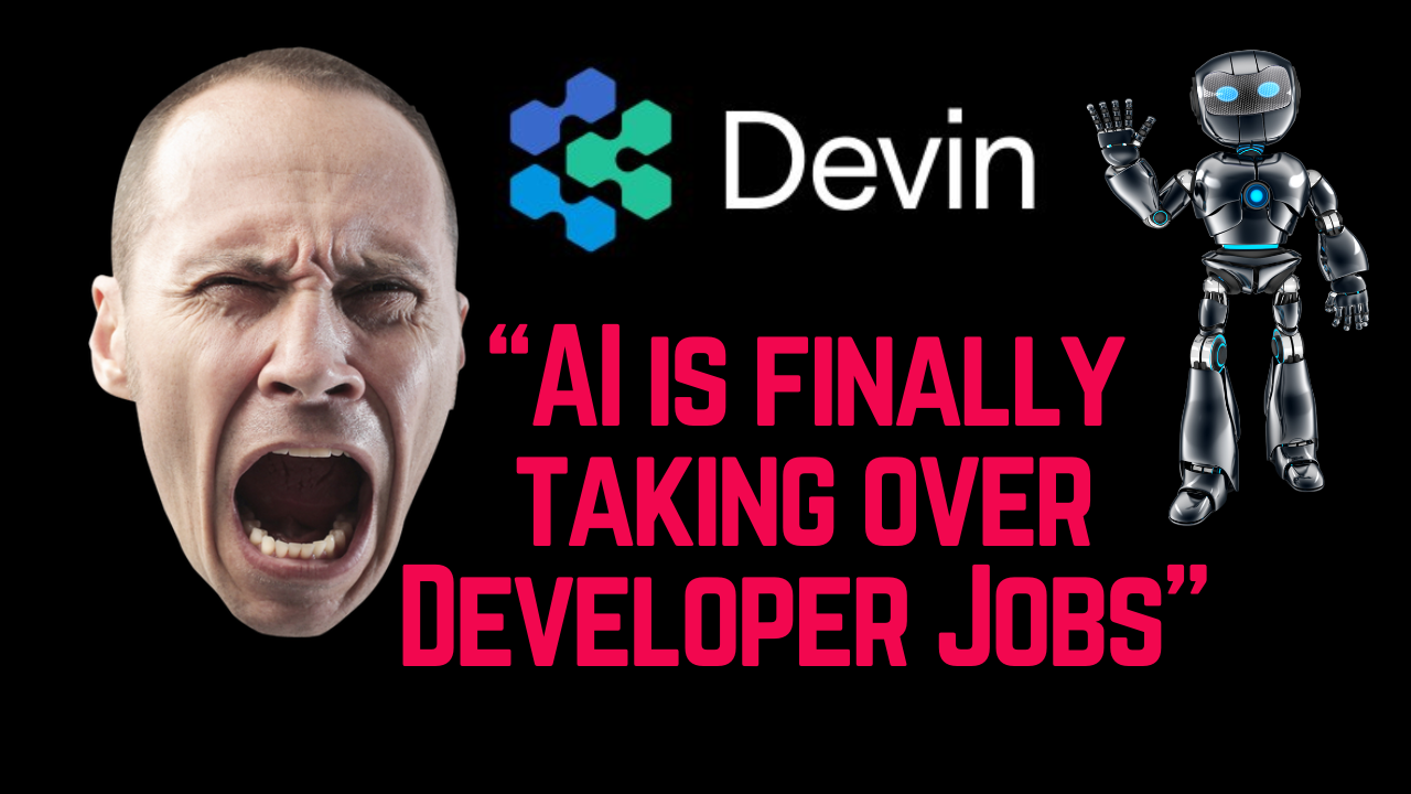 AI is finally taking our jobs. Here's Devin, the first AI Software Engineer